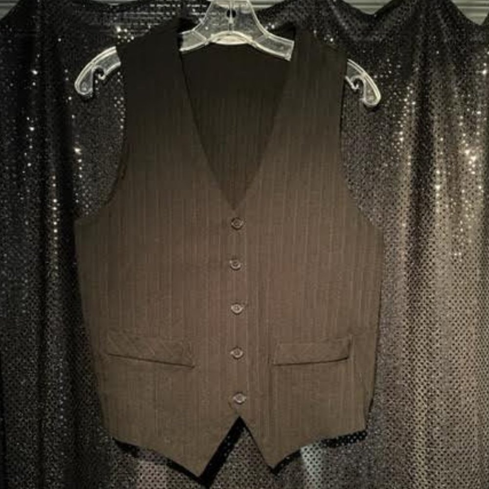 Men's Vintage Gray Vest